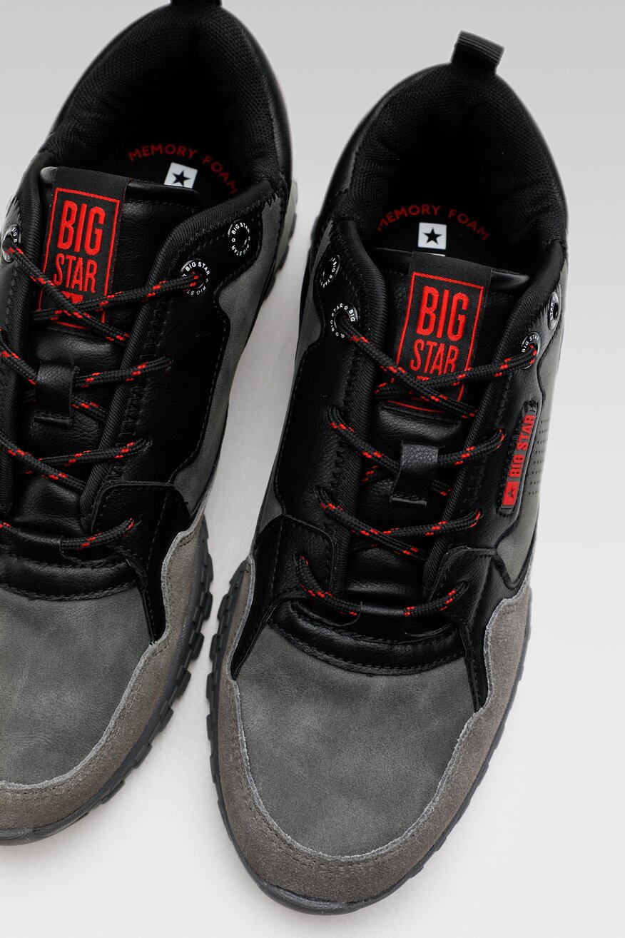 
                Big Star - Półbuty szare - 5904248990725