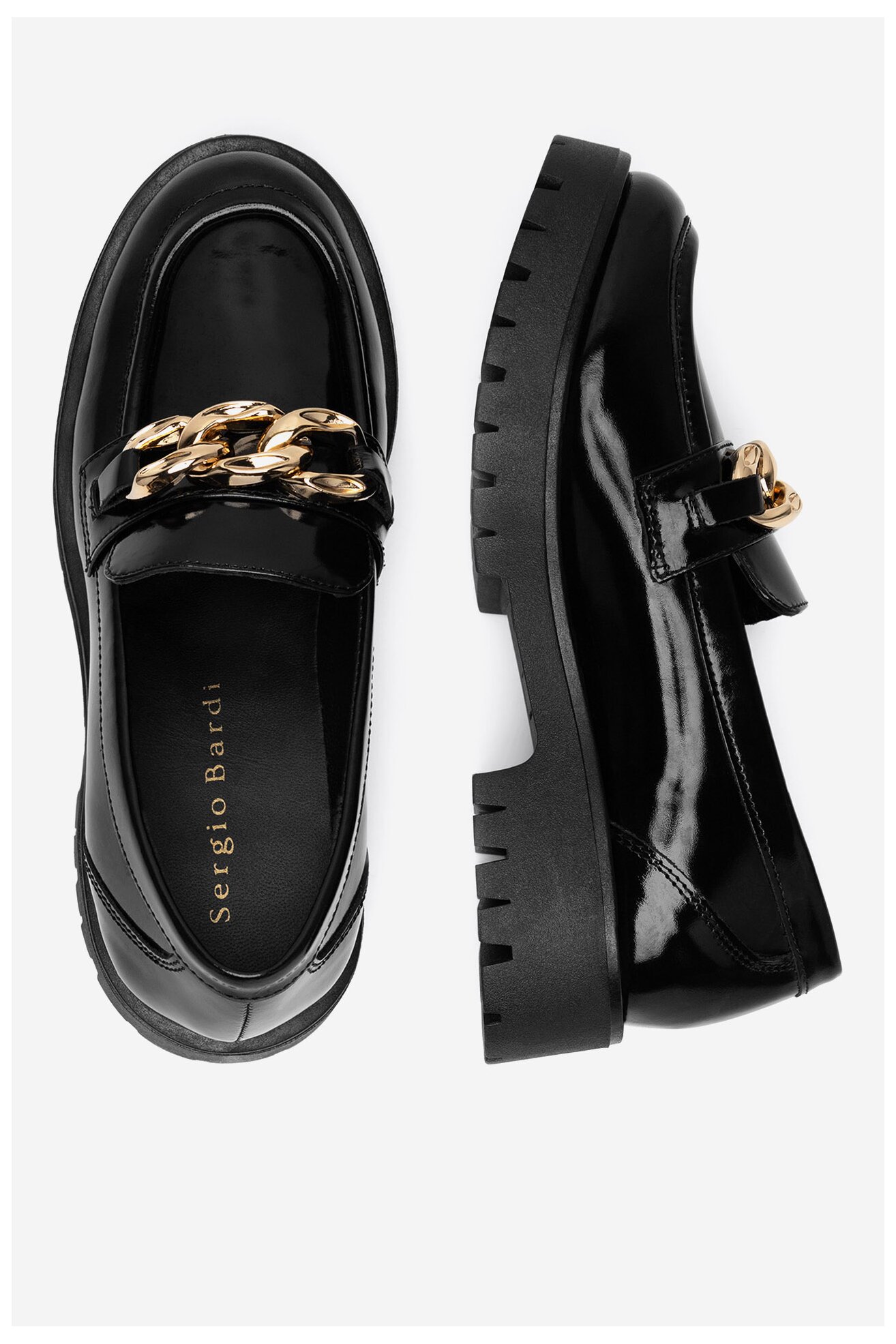 Mokasíny Sergio Bardi ARC-E1091-03SB ČERNÁ