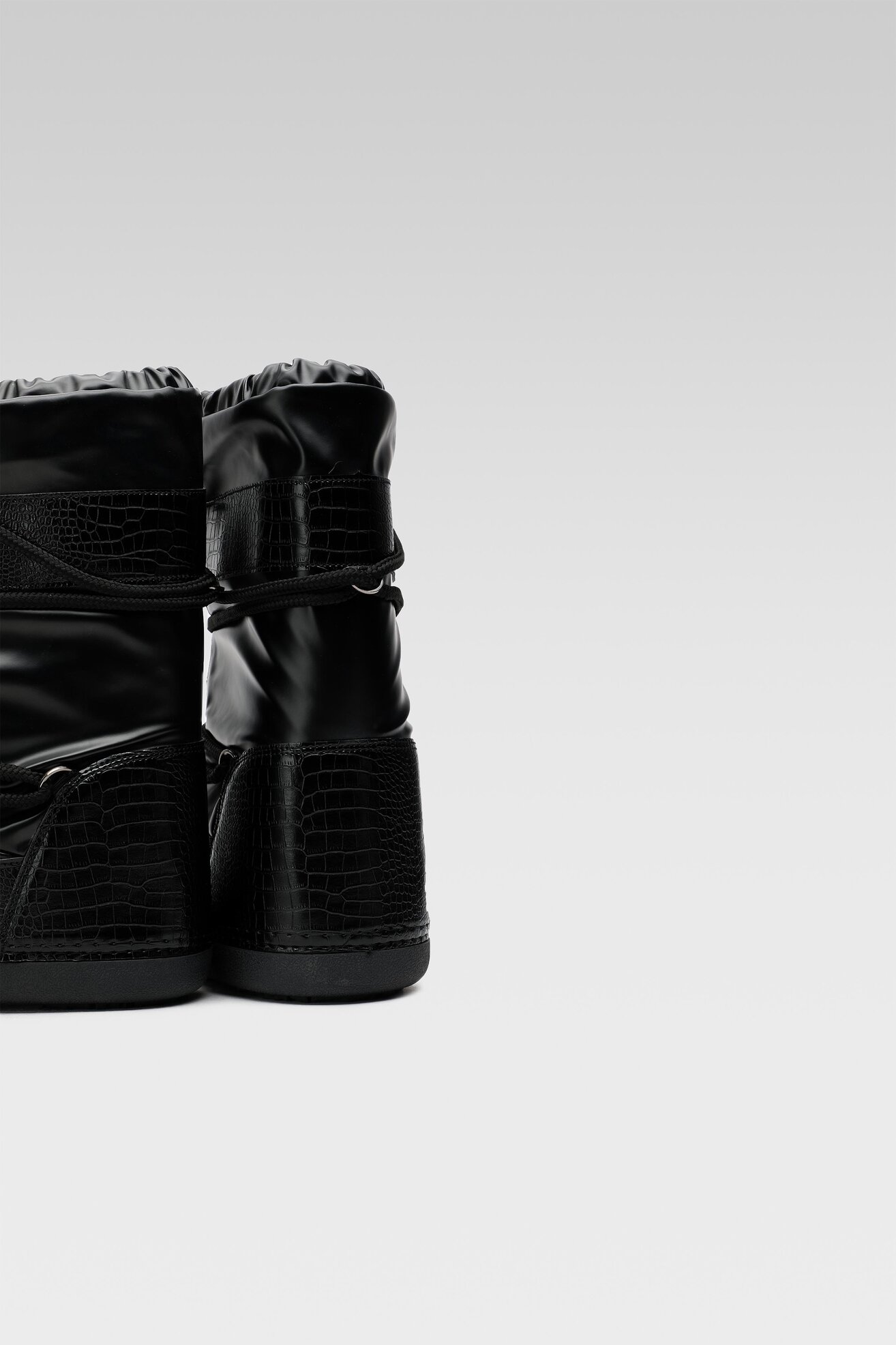 Botki DeeZee NS9032-01 Czarny