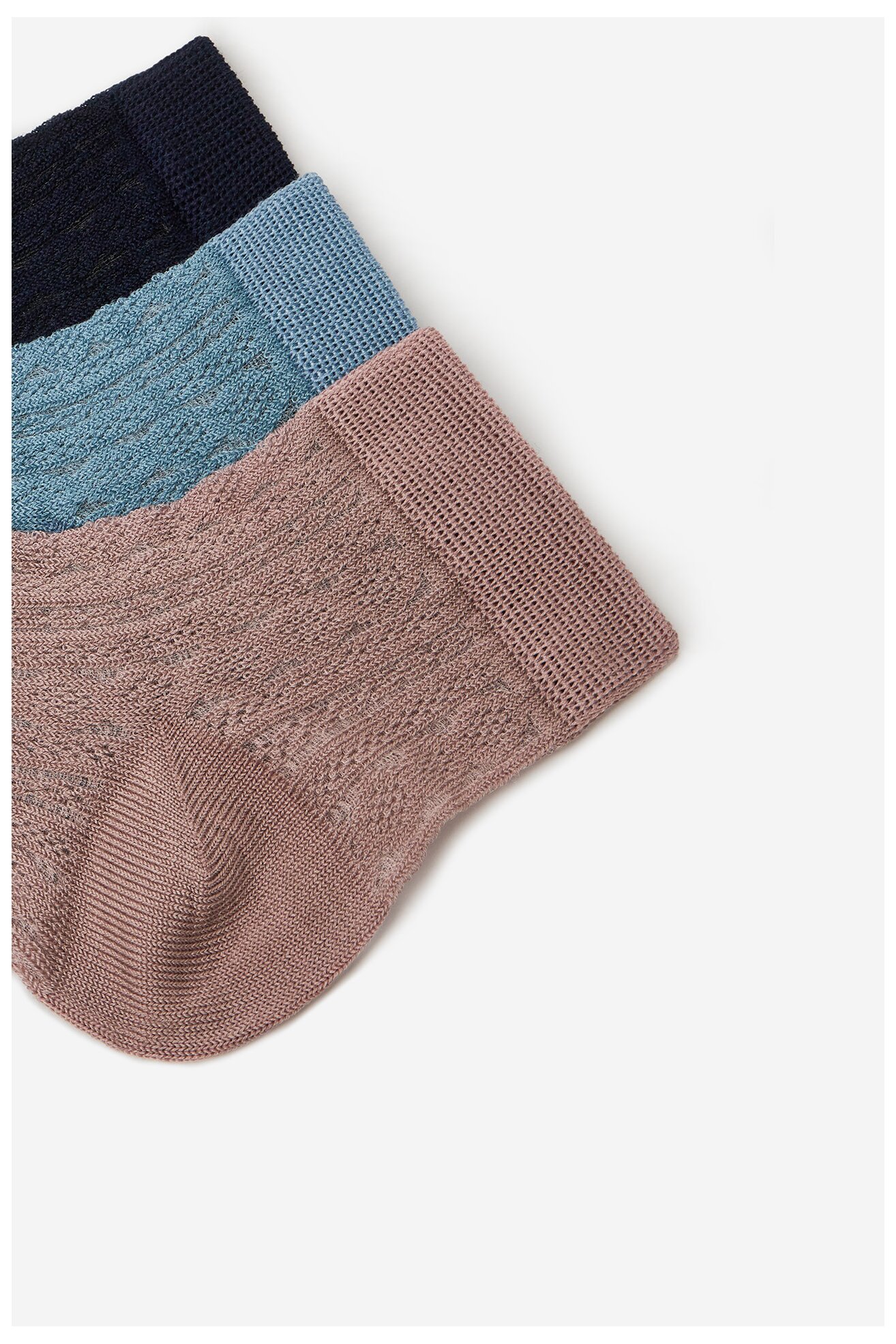 Soseste NINE WEST KR_NW_SHINY_Z_SS25 (3 PACK) ALBASTRU