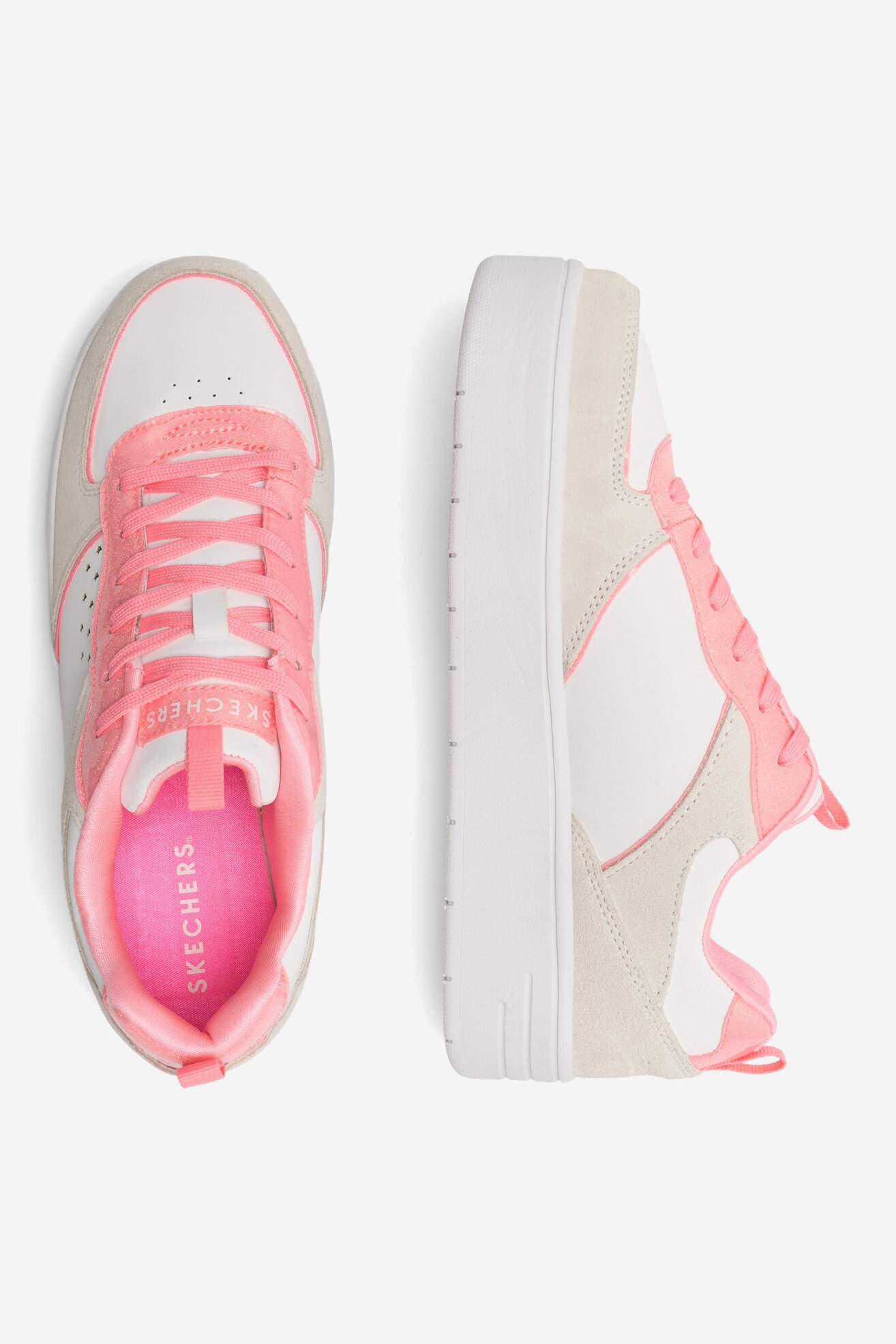 Sportcipő Skechers COURT HIGH 310194L WCRL. FEHÉR