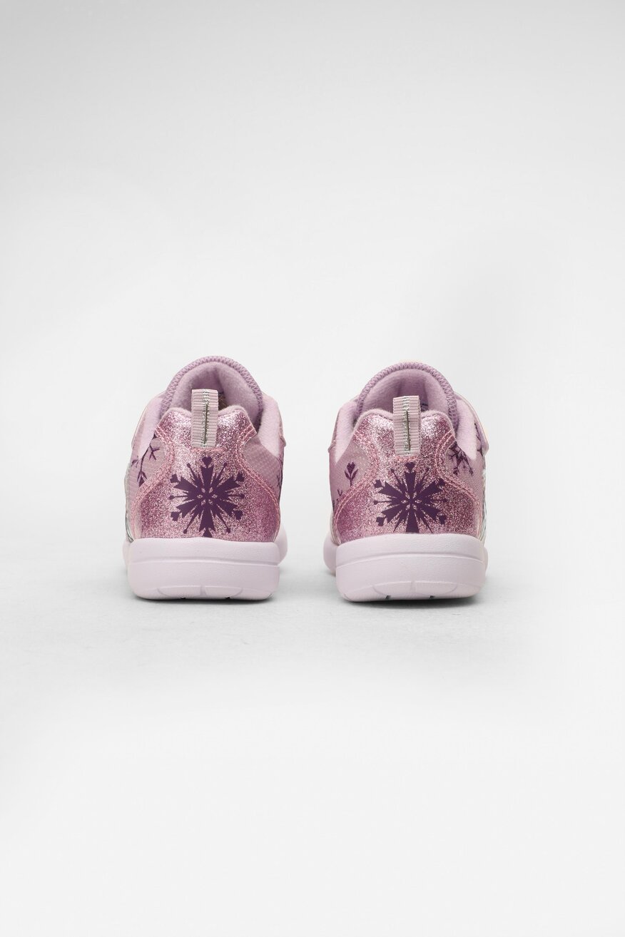 
                Frozen - Obuwie sportowe z efektem glitter różowe - 5904248297725