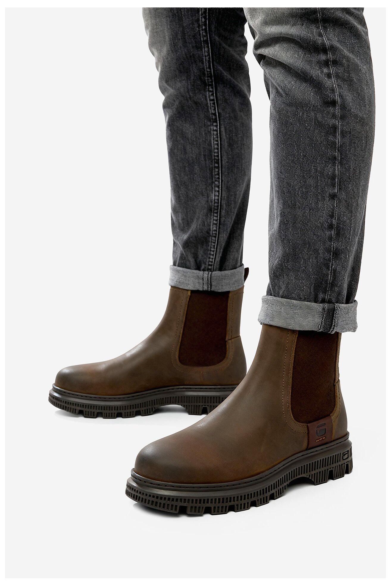 Botki G-STAR RAW CEO-HULK-04 MI24 Brązowy