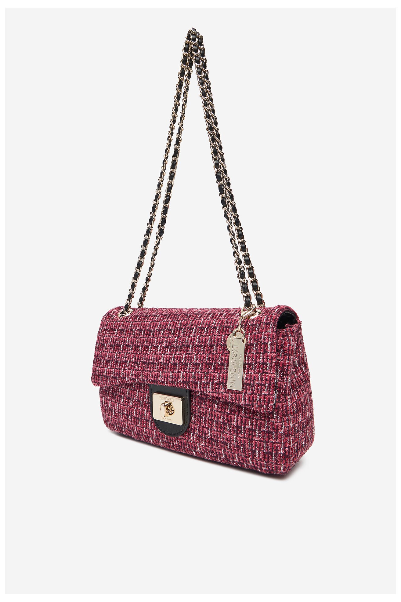 Torebka NINE WEST EO-HUDSON-HARMONY-LDA8004A Bordowy