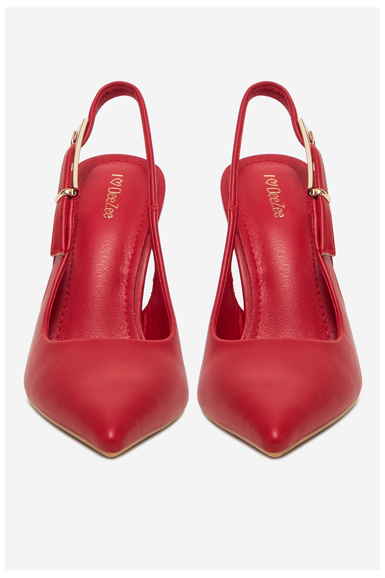 Pantofi cu toc DeeZee 6-705-8 ROŞU