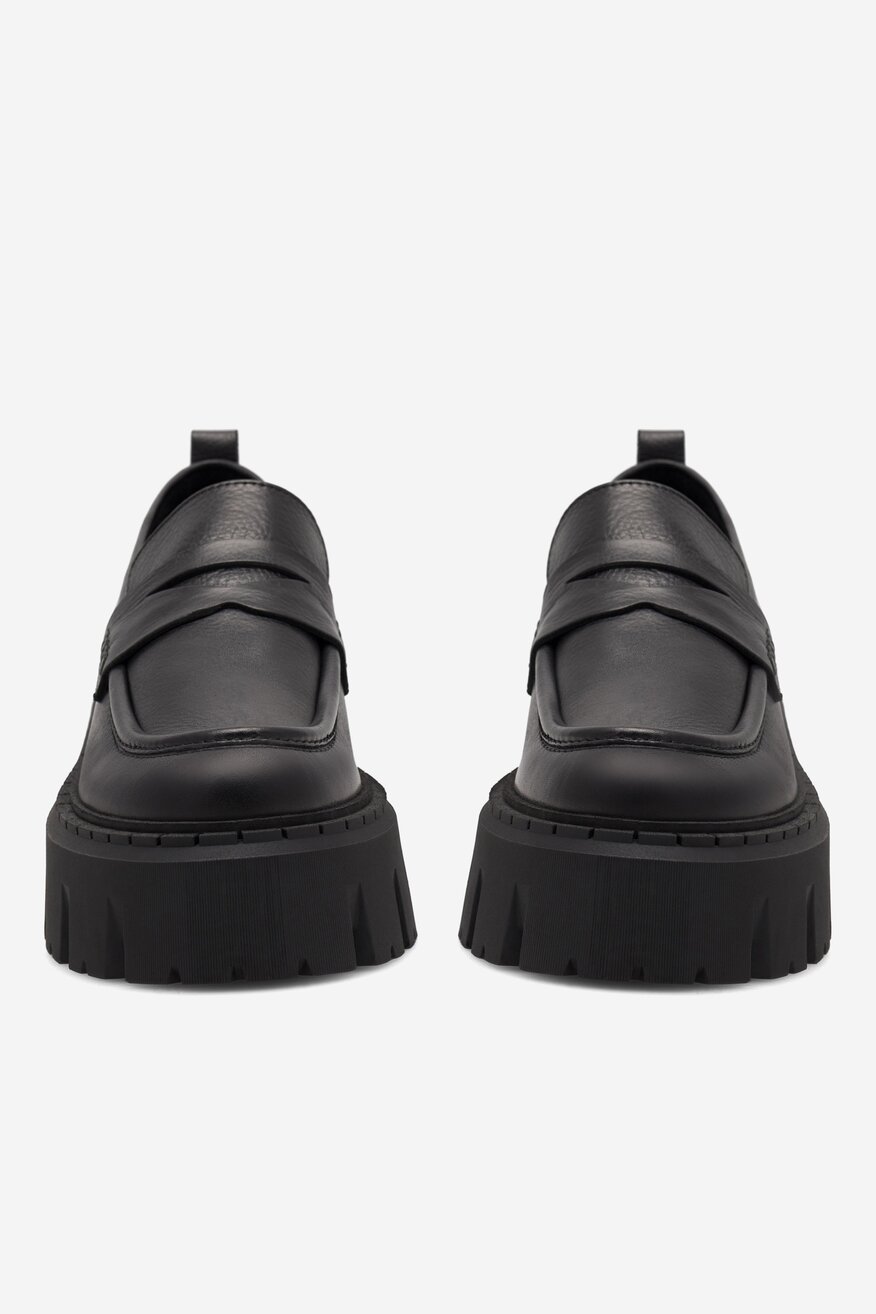 
                Badura - Mokasyny skórzane - 5905588045243