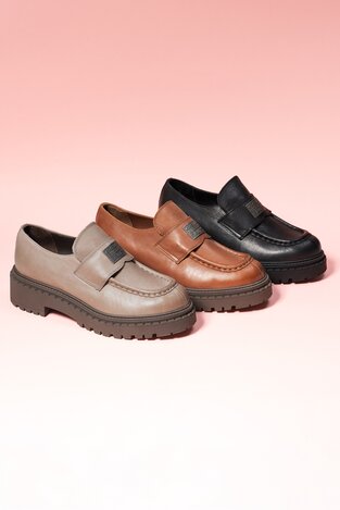 Мокасини G-STAR RAW EO-DOLUNAY-25FW05 КОРИЧНЕВИЙ