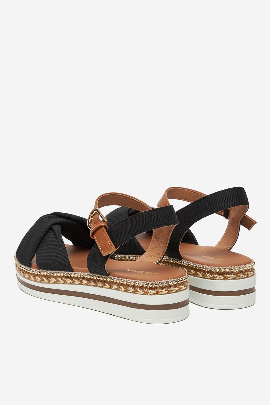 Sandale Clara Barson NEGRU - 5904862310572