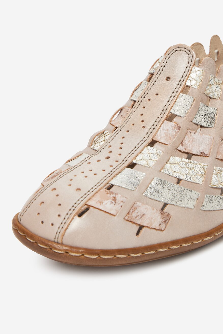 
                Rieker - Sandały skórzane - 2230078423298