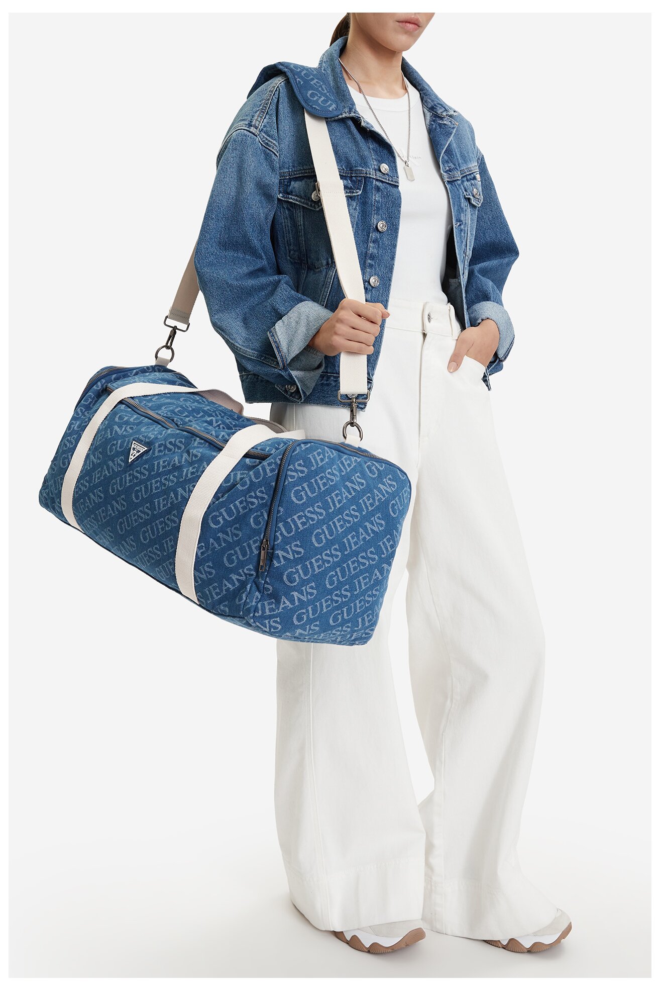 Дамска чанта GUESS JEANS CWBEO-GUESS-B-008-09 ДЕНИМ