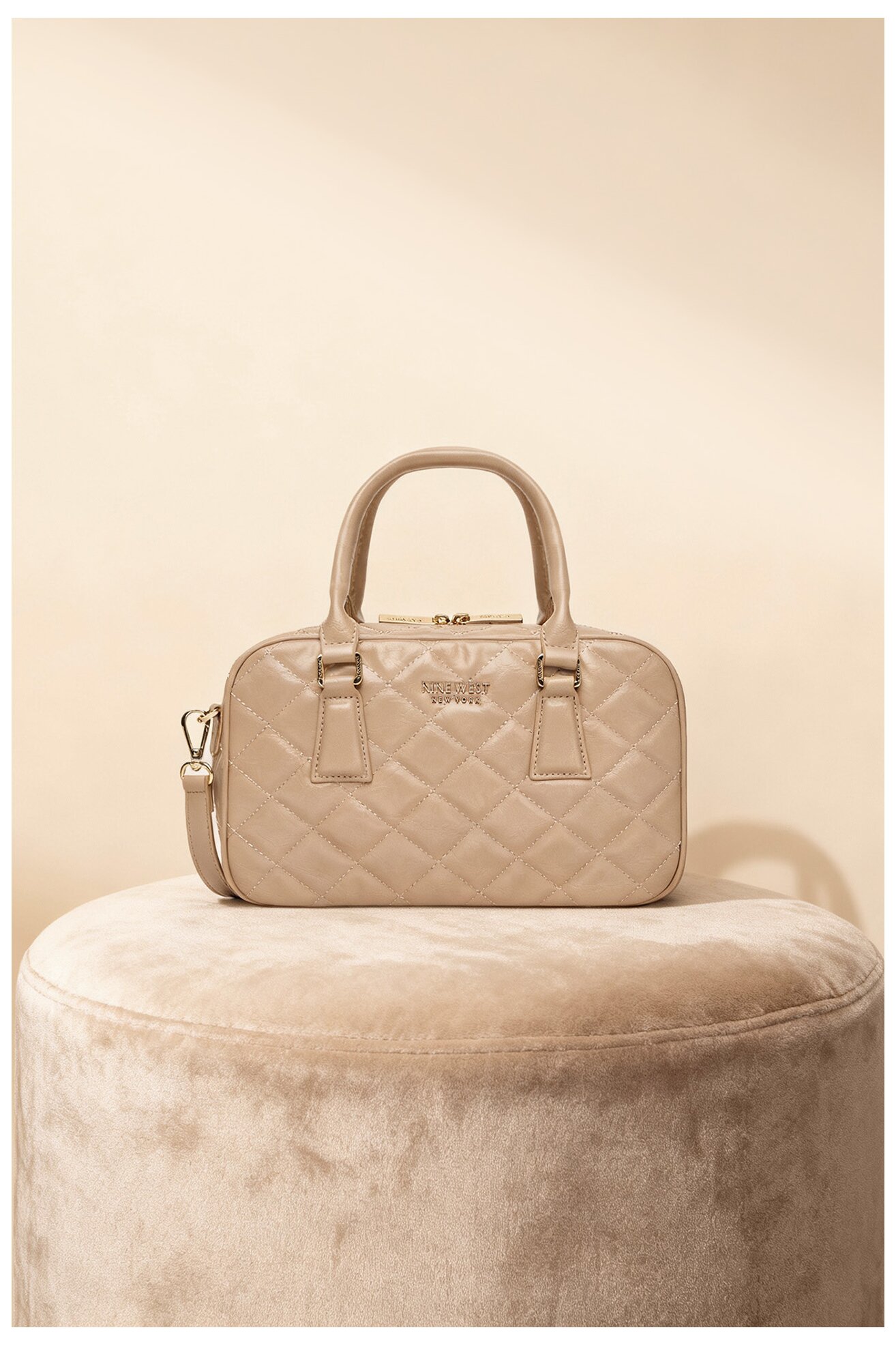 Kézitáska NINE WEST CEO-STACY-LA374-4067 BÉZS