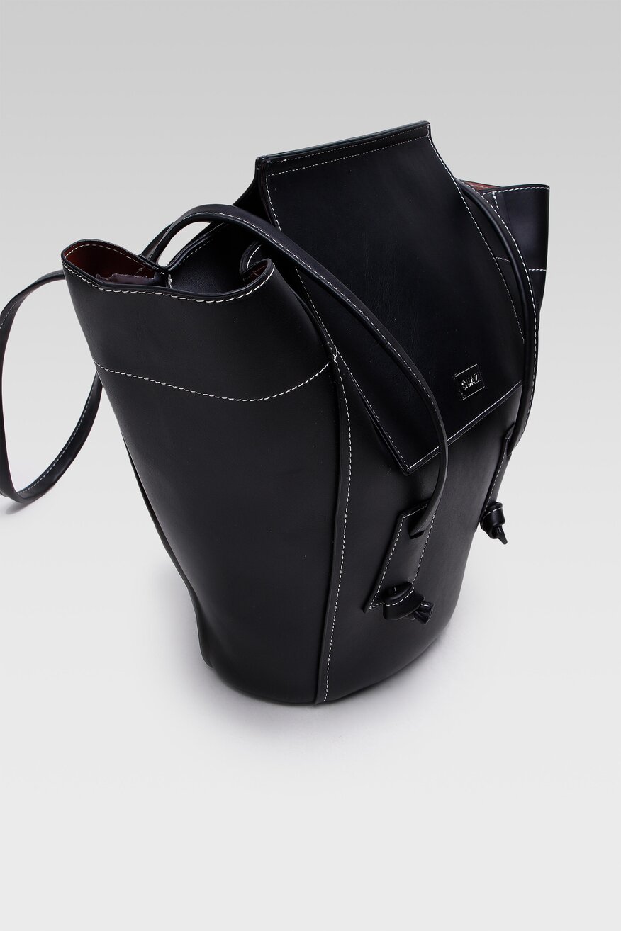 
                Quazi - Torebka tote bag czarna - 5904248271664