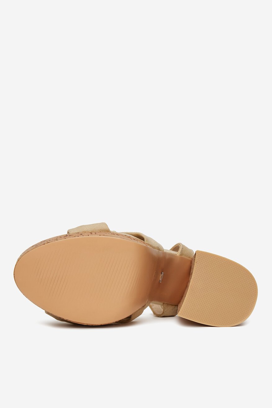 DeeZee - Sandały na słupku - 5906751134979