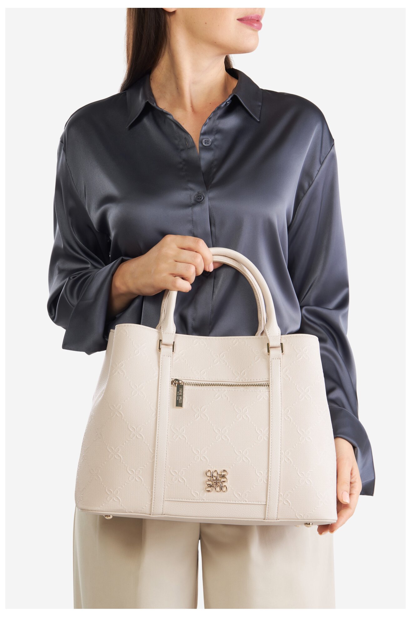 Torebka NINE WEST JH6478-NW Ivory