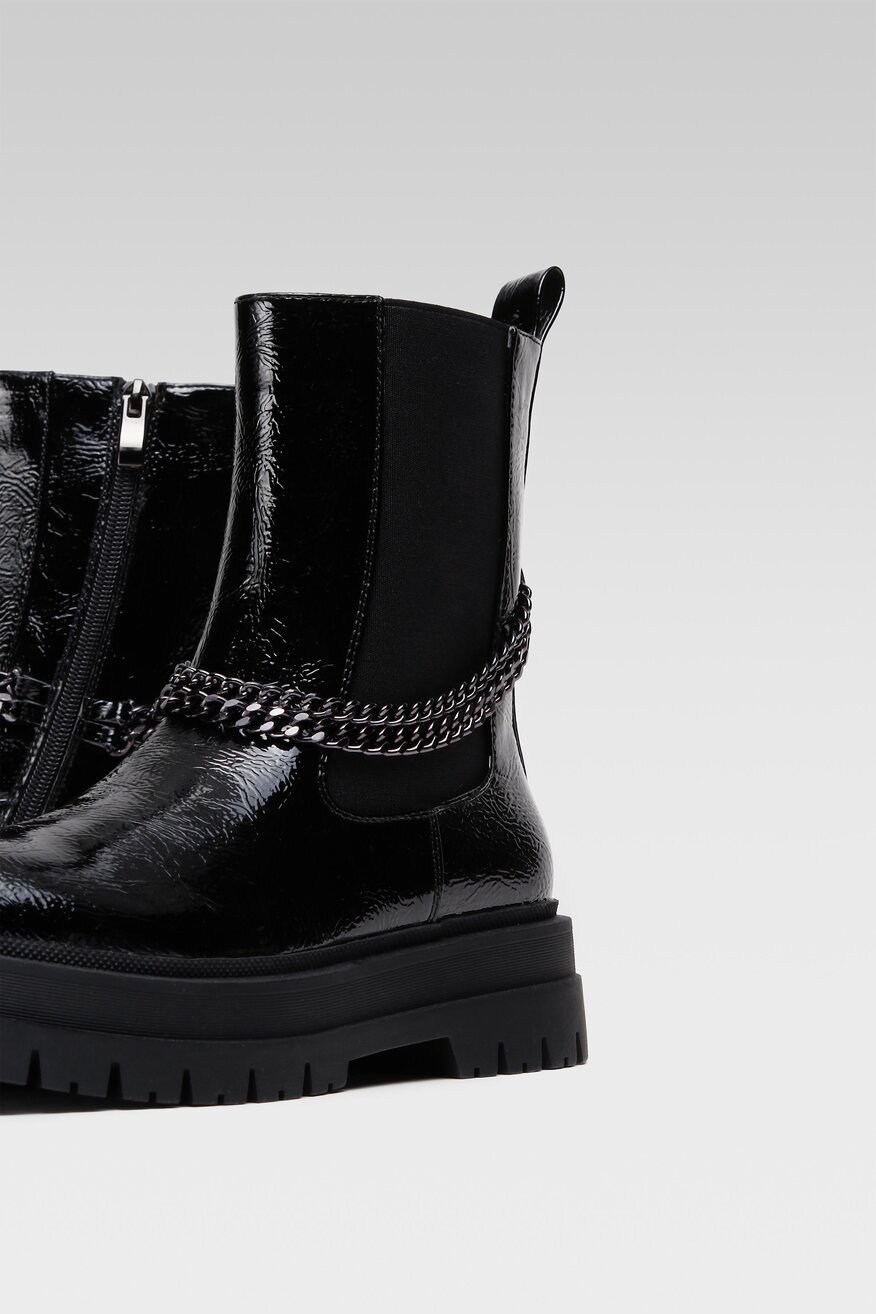 
                DeeZee - Botki lakierowane - 5904862159478