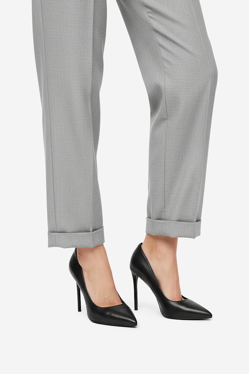 
                EVA MINGE - Szpilki skórzane - 5906751273777