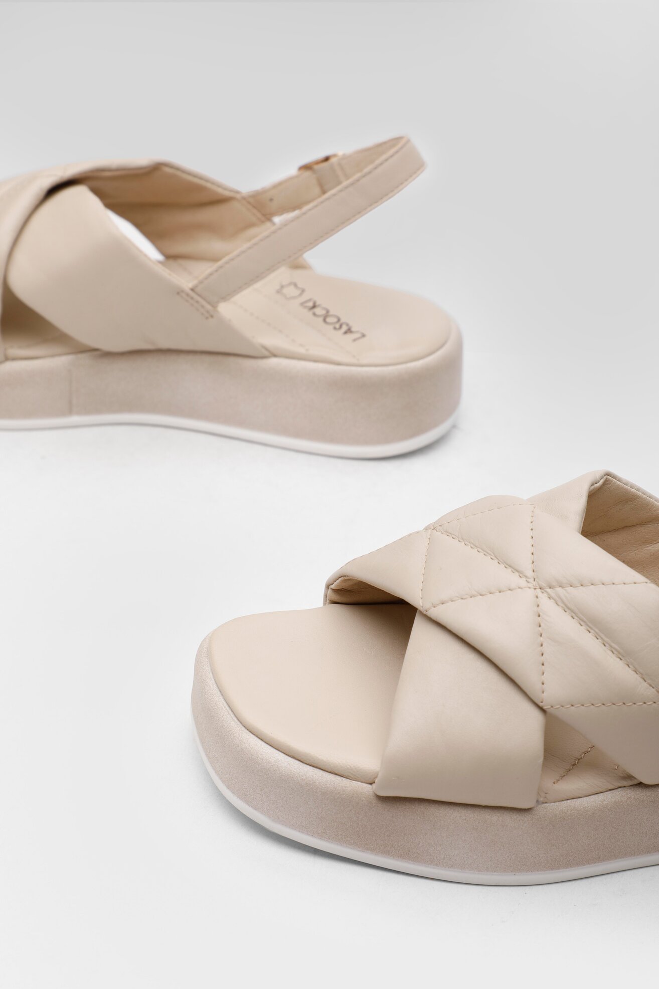 Sandale Lasocki OCE-3032-07 BEŽ