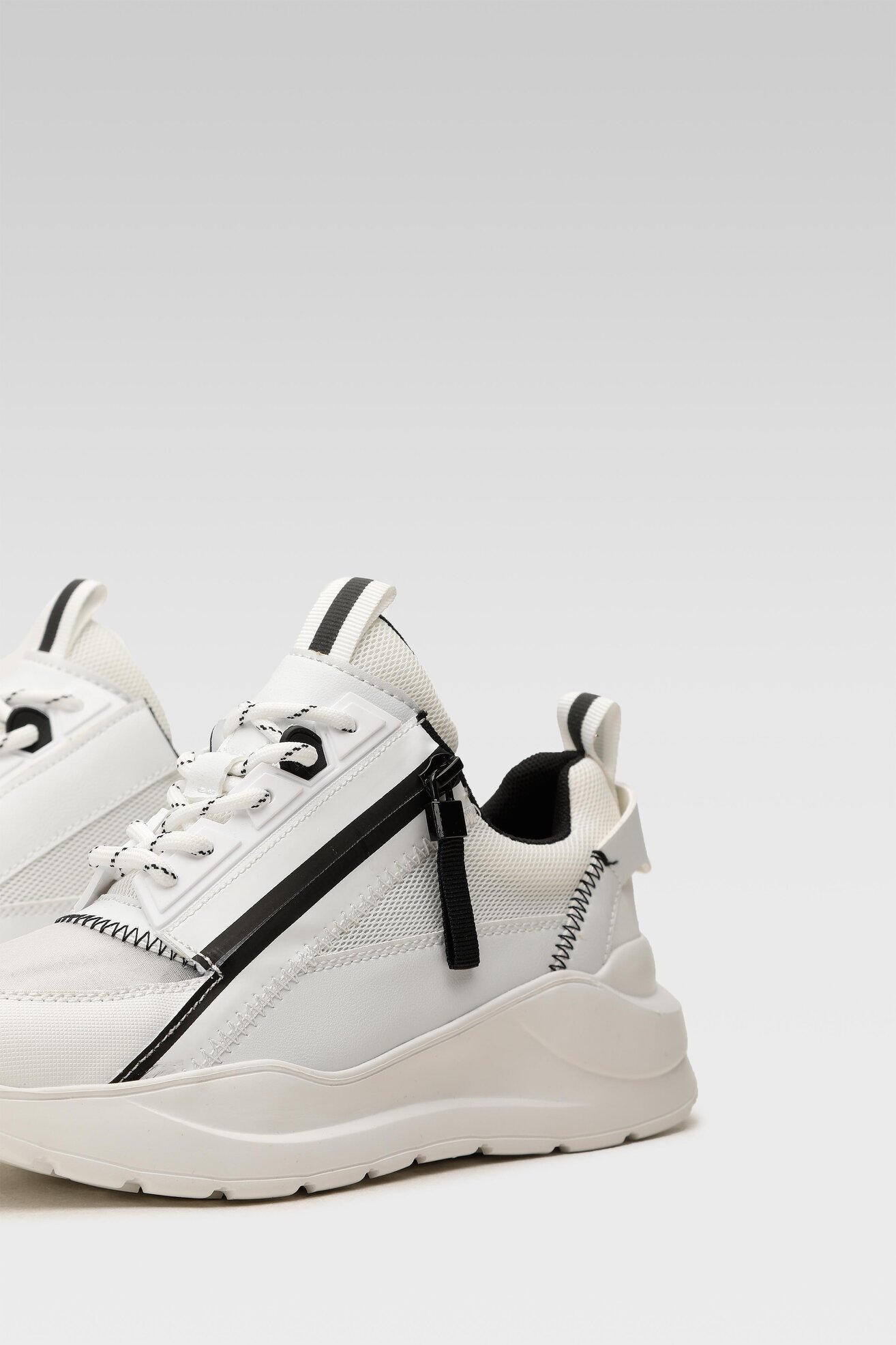 Sneakers Nylon Red WS8520-06 Biały