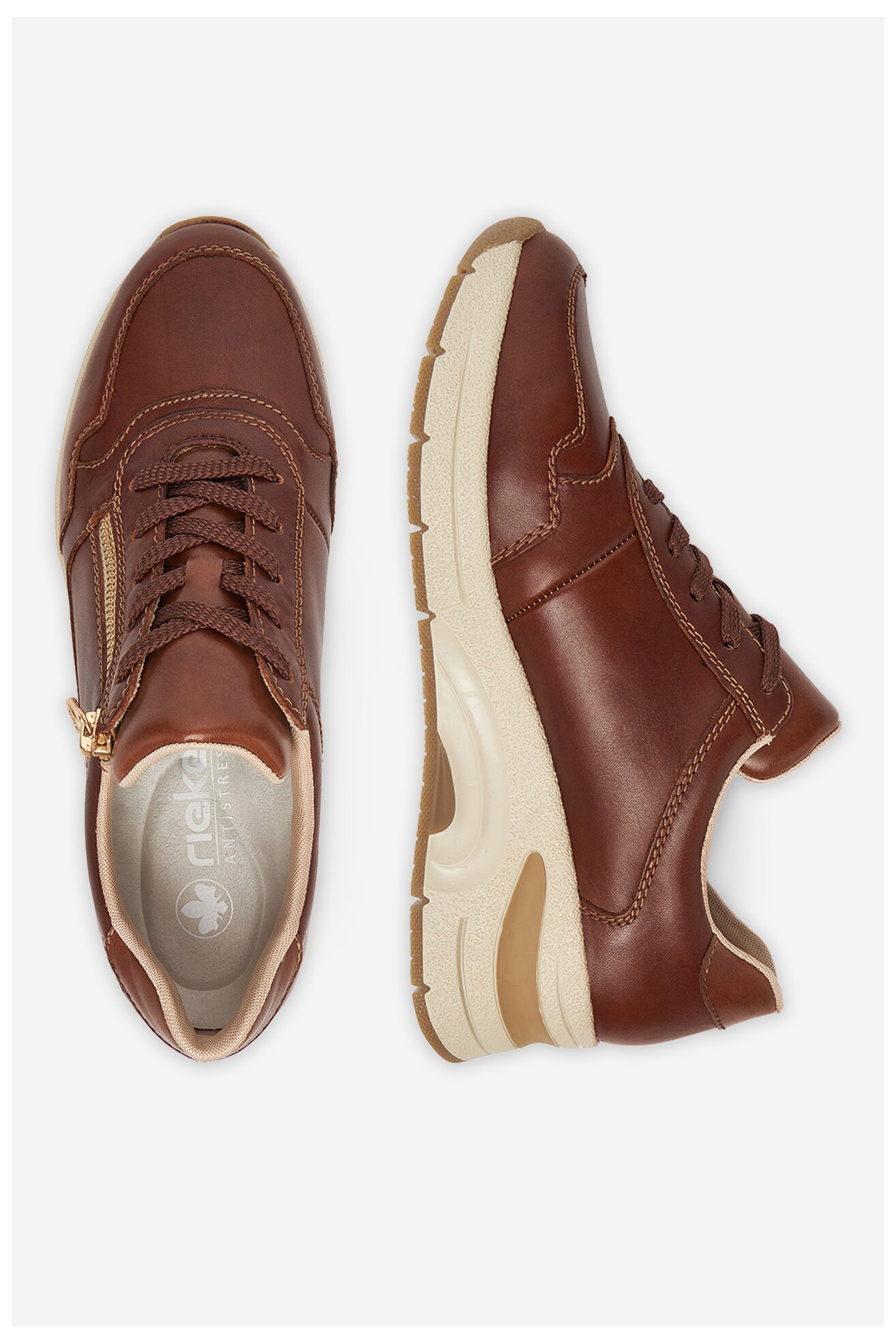 Tornacipő Rieker N9301-25 BARNA