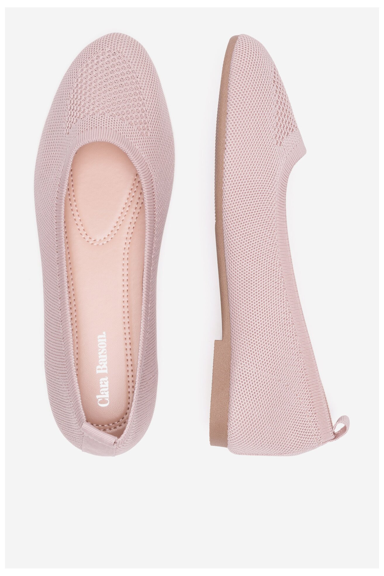 Baleríny Clara Barson WSS21520-02 RŮŽOVÁ