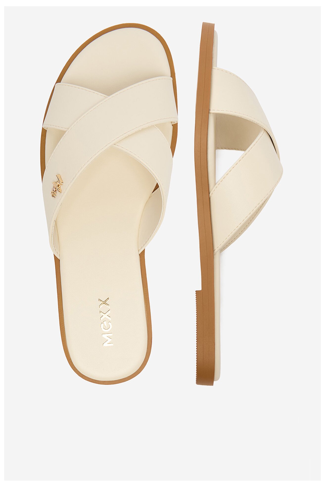 Шльопанець Mexx CEO-HY6699-1 КРЕМОВИЙ