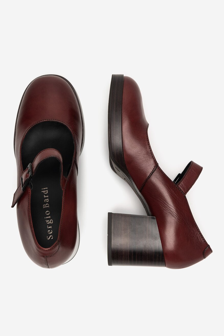 
                Körömcipő Sergio Bardi BORDÓ - 5905588945994