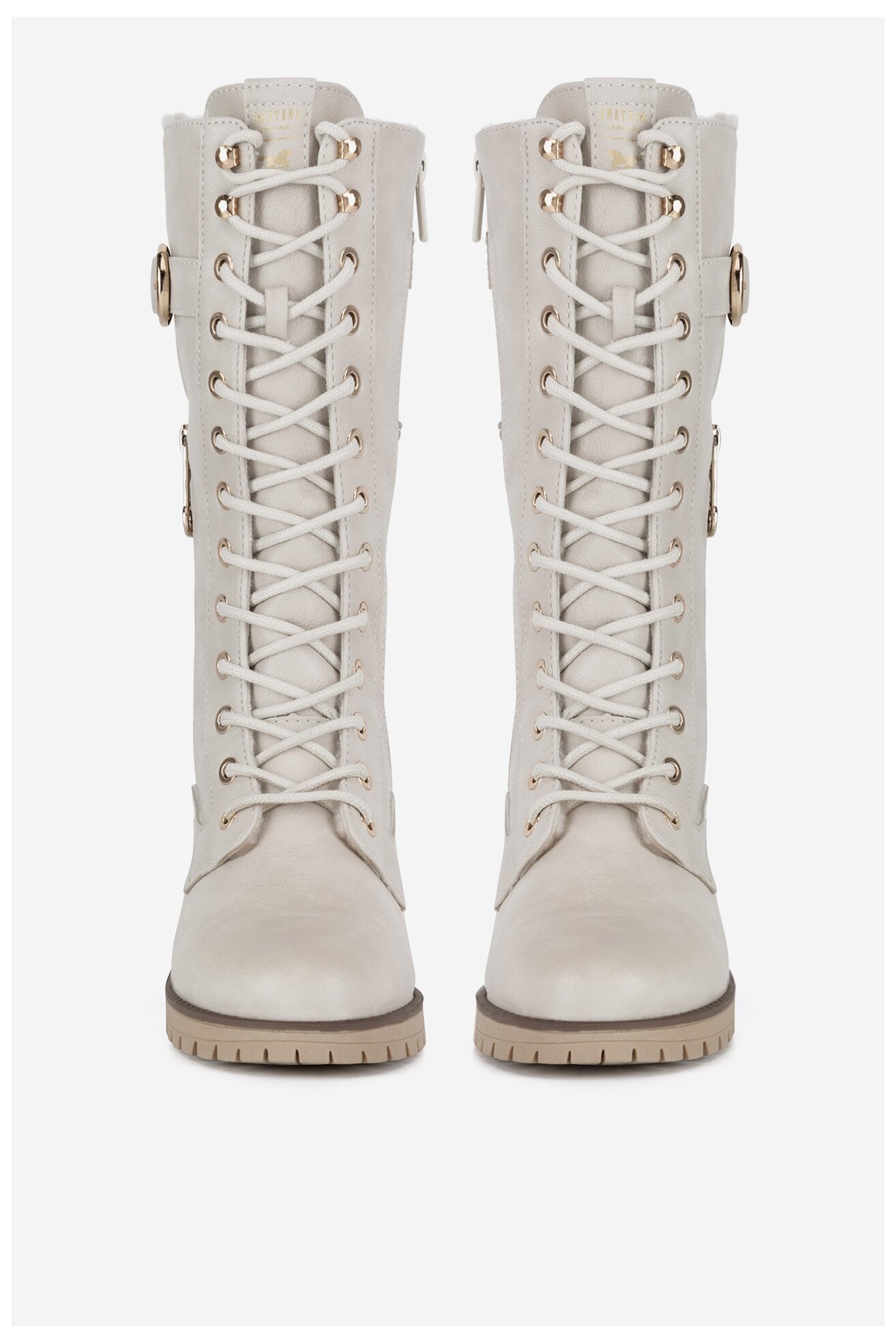 Боти Mustang 1435-602 БЯЛ