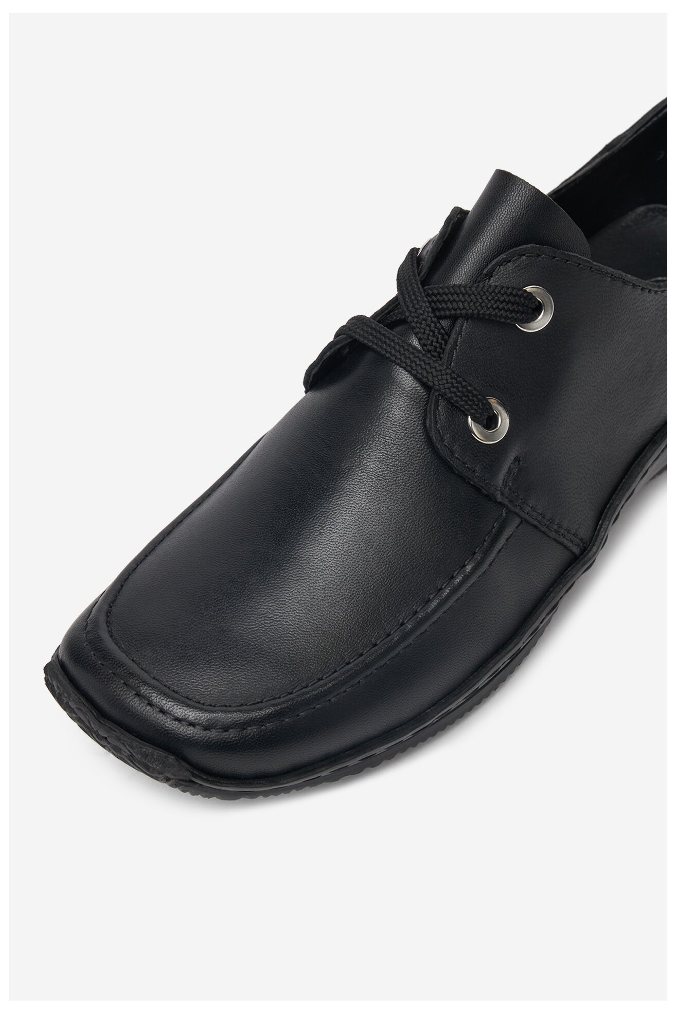 Półbuty Rieker L1719-00 Czarny