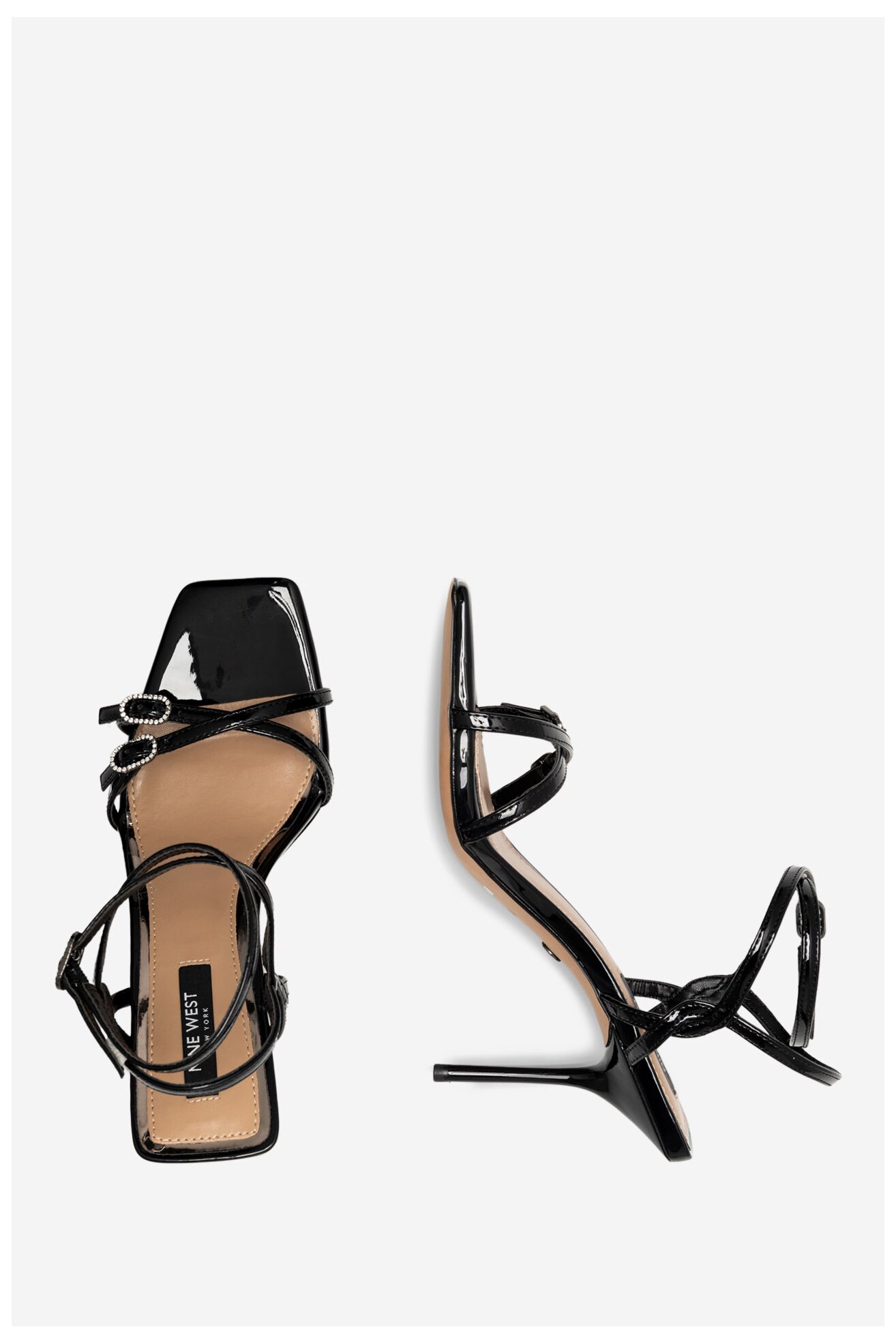 Sandały NINE WEST ZL23014CC Czarny