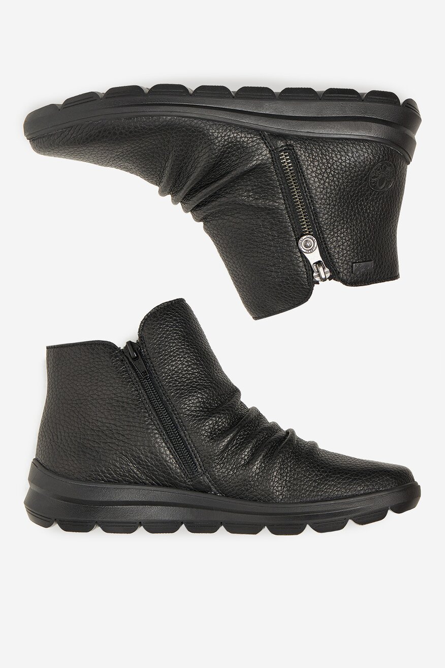 Ghete Rieker NEGRU - 2230083219930