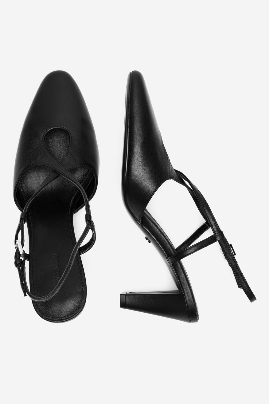 Pantofi cu toc Gino Rossi NEGRU - 5903698588315