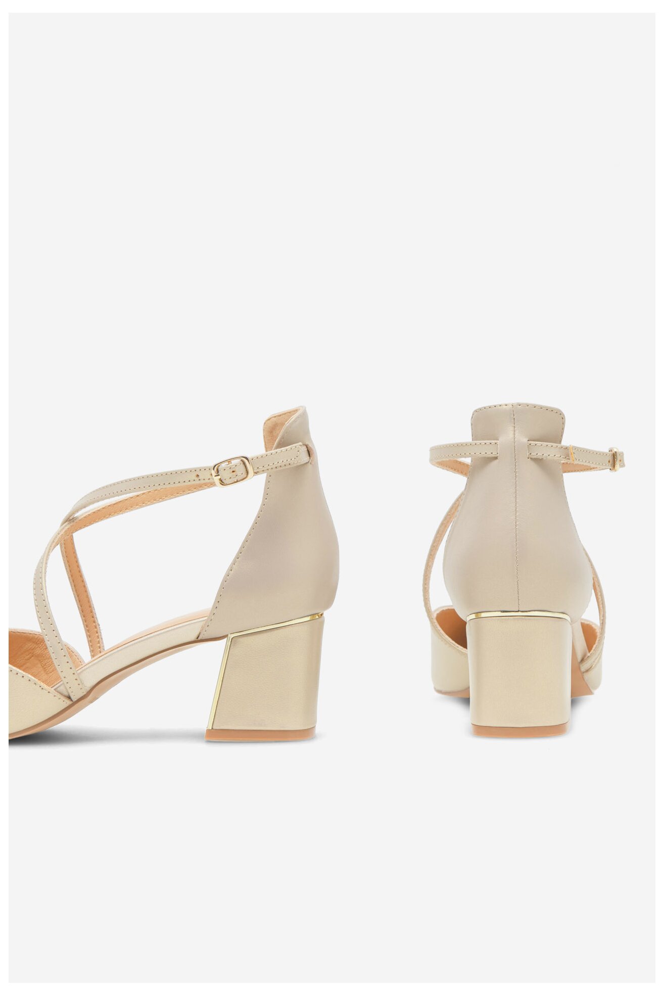 Czółenka Lasocki WYL3022-14Z Złoty