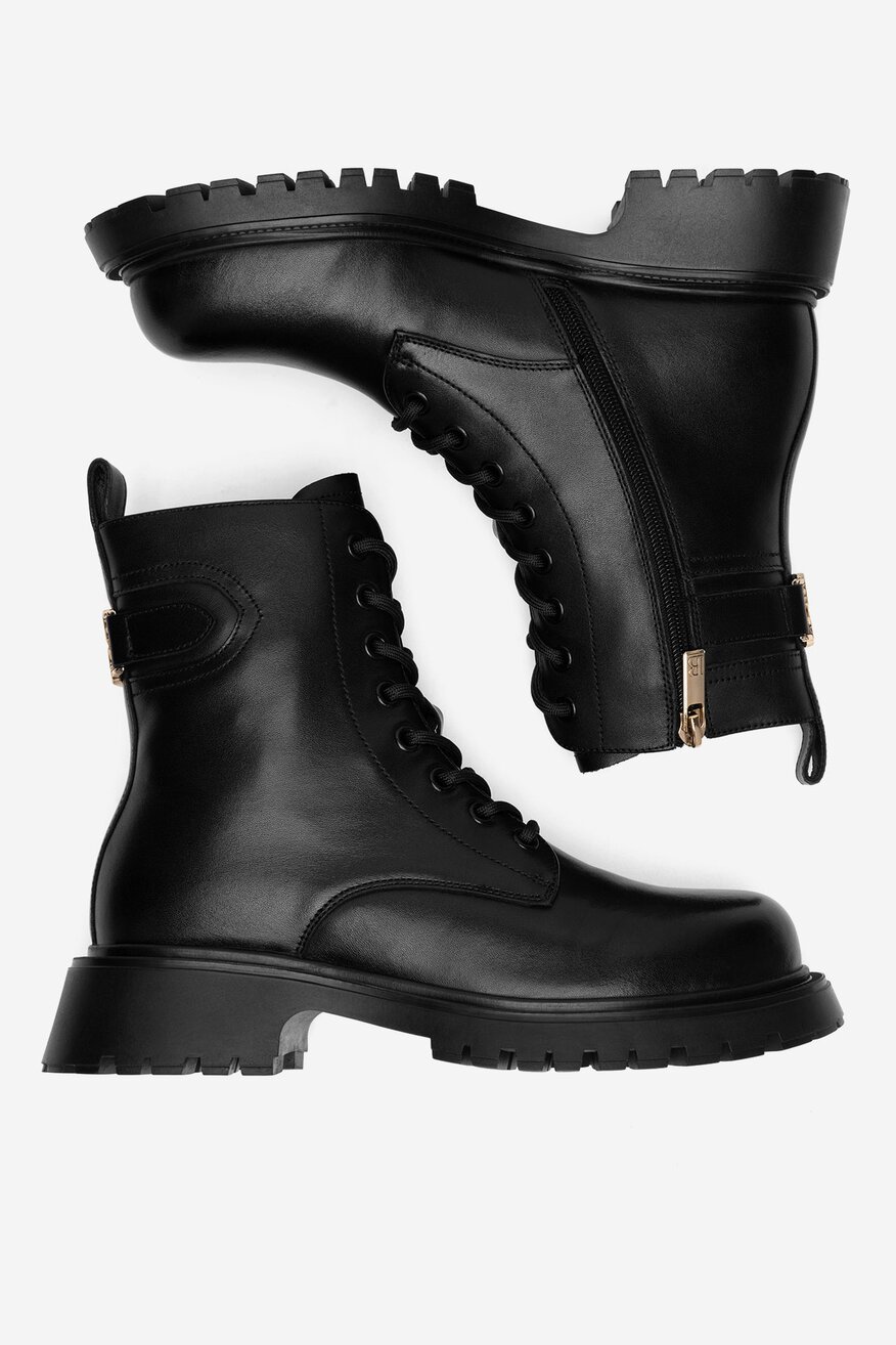 Badura - Trzewiki skórzane - 5905588841982