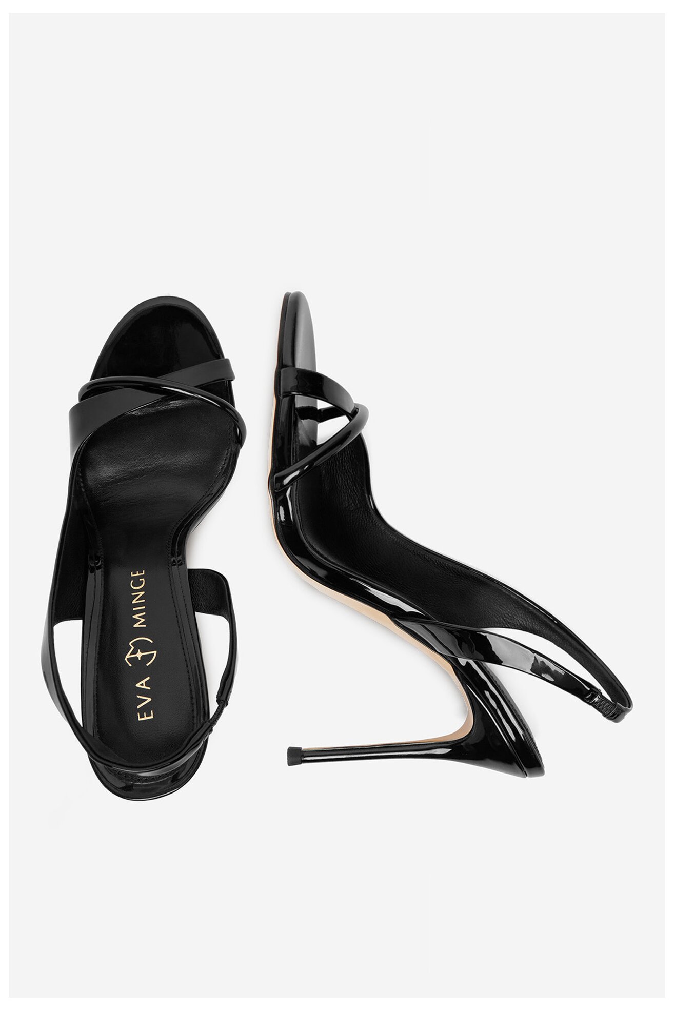 Сандалі EVA MINGE EO-TALIA-LT1022-201 ЧОРНИЙ