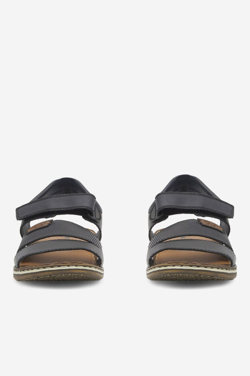 
                Rieker - Skórzane sandały - 2230056256764