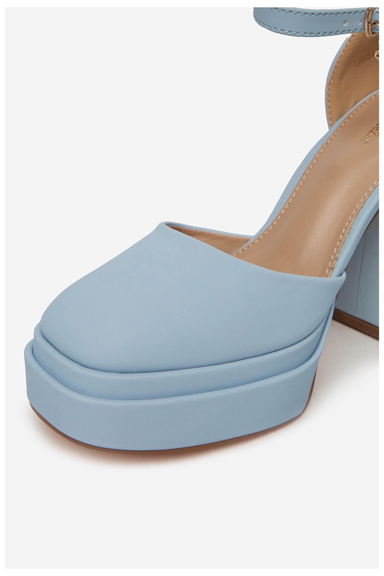 Pantofi cu toc DeeZee LW85478-6 ALBASTRU