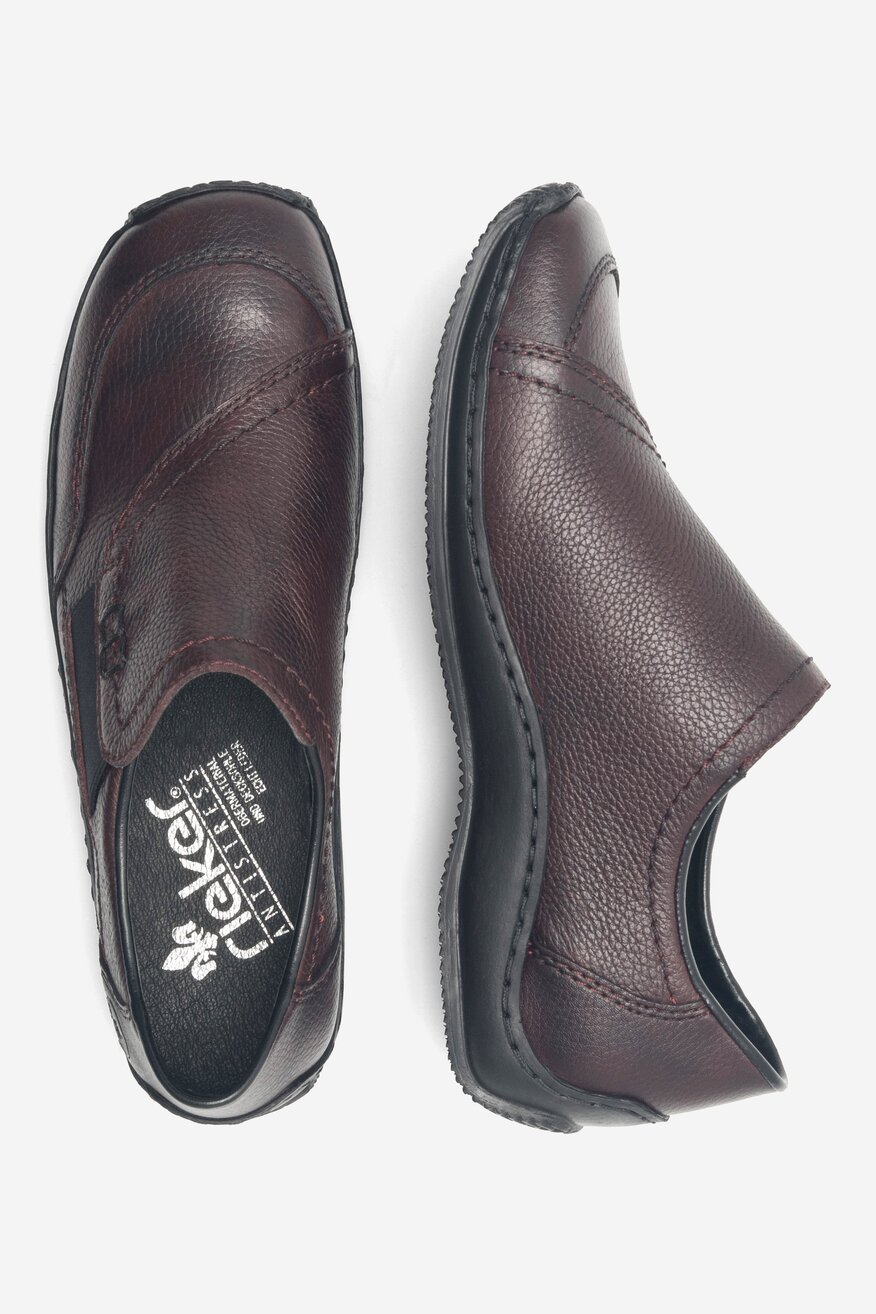 Rieker - Półbuty skórzane - 5904862903262