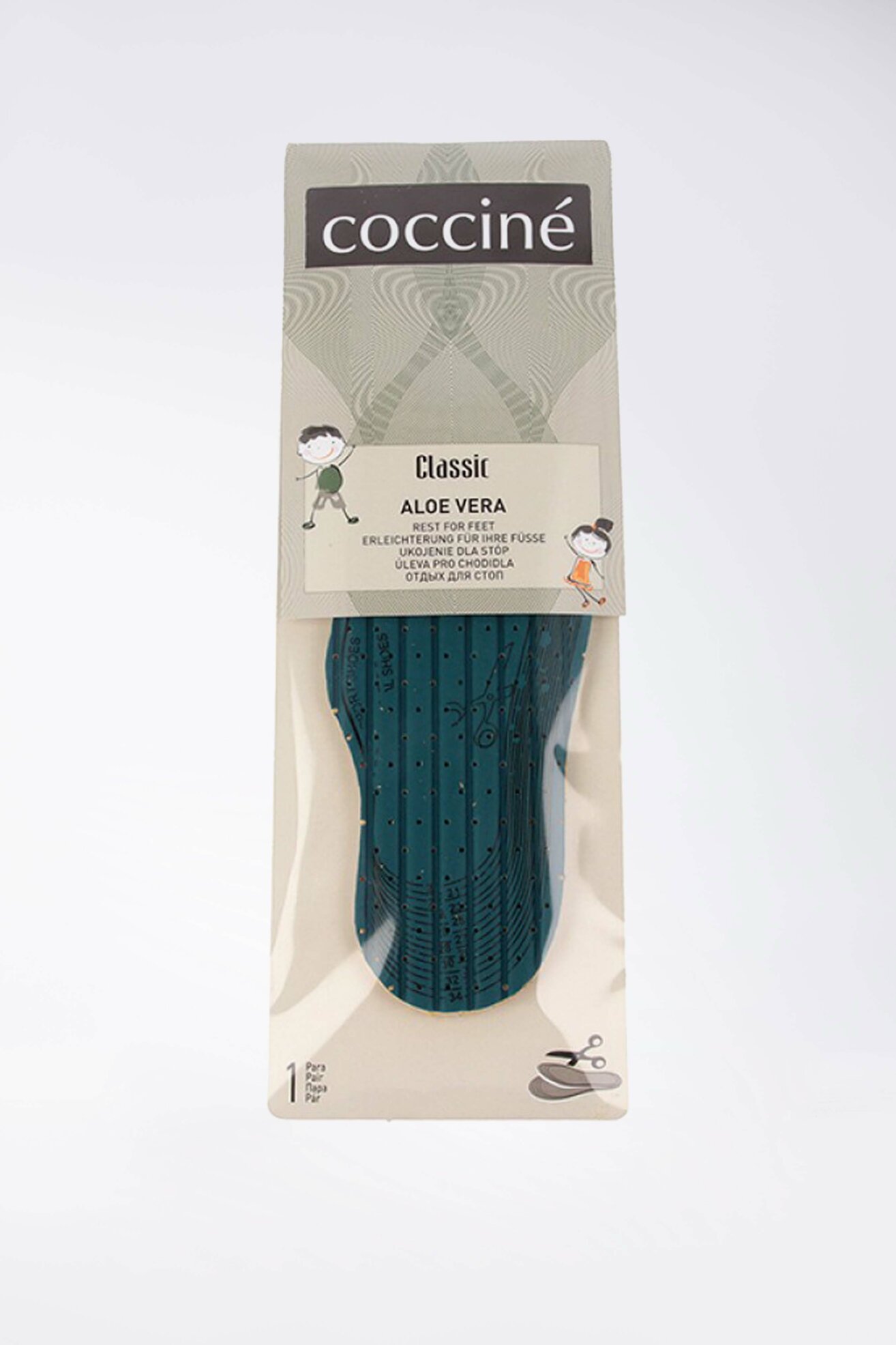 Wkładki do obuwia Coccine ALOE VERA DO WYCINANIA -