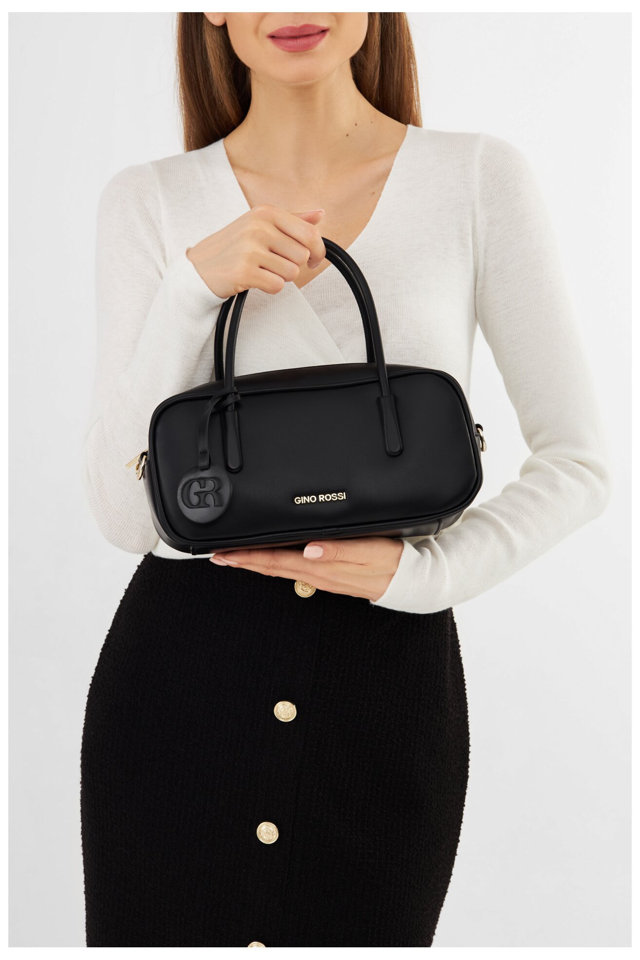 Torebka Gino Rossi OJ-82717 Czarny