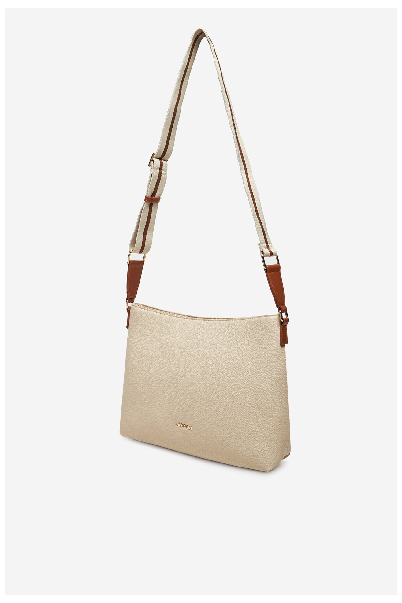 Kézitáska Lasocki LSK-O-007-07 CSONTSZÍNŰ