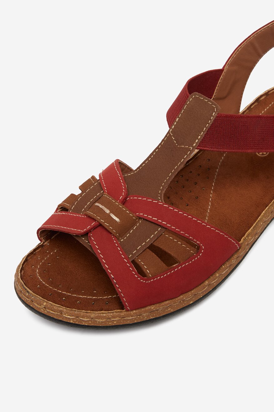 
                Go Soft - Sandały skórzane - 5906751743362