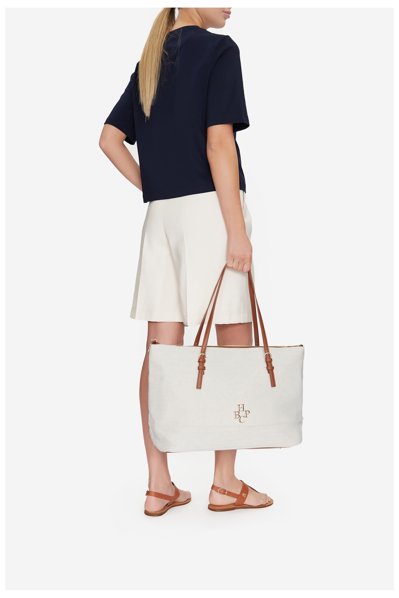 Torebka Beverly Hills Polo Club BHPC-C-014-07 Beżowy