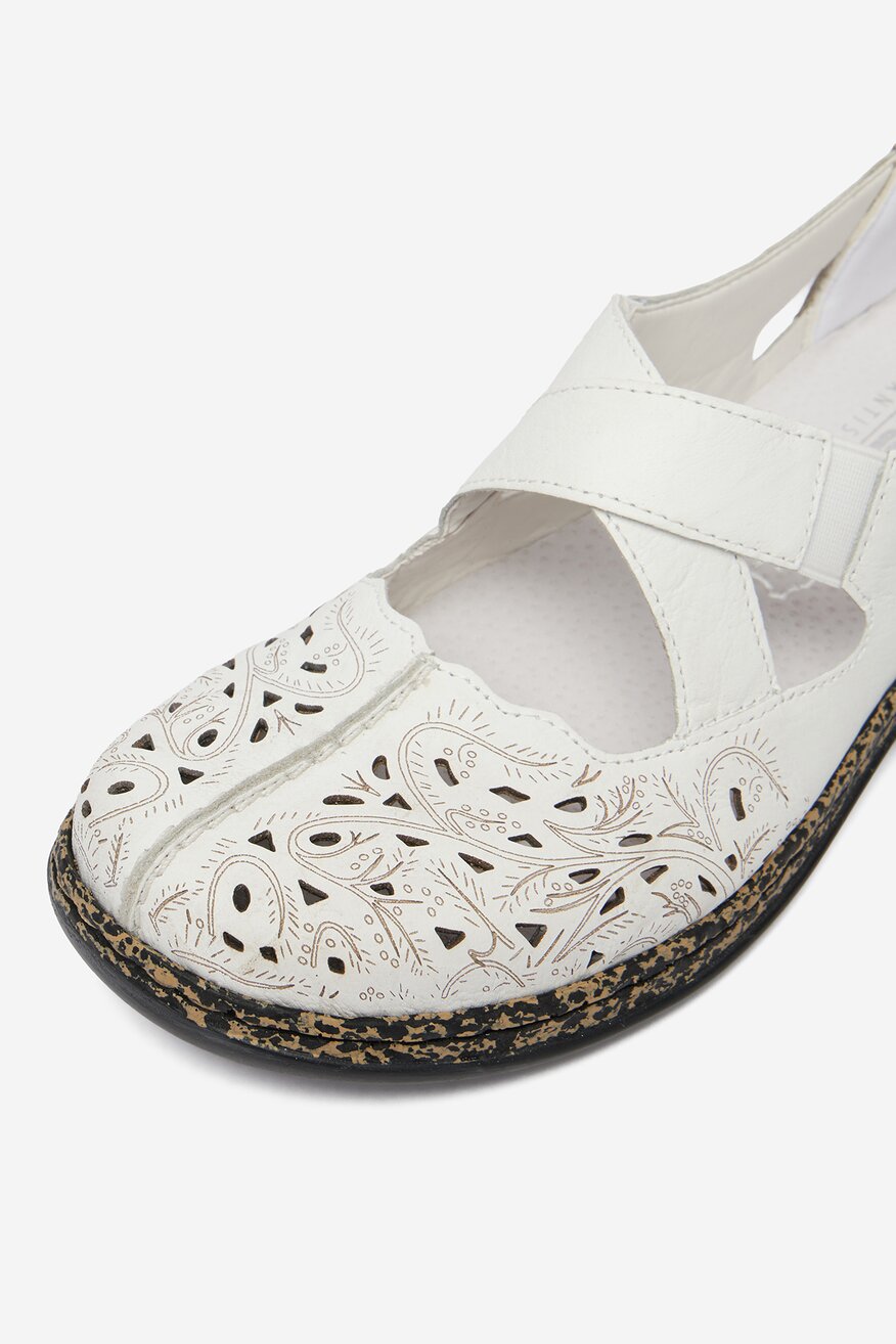 
                Половинки обувки Rieker БЯЛ - 5906751830536