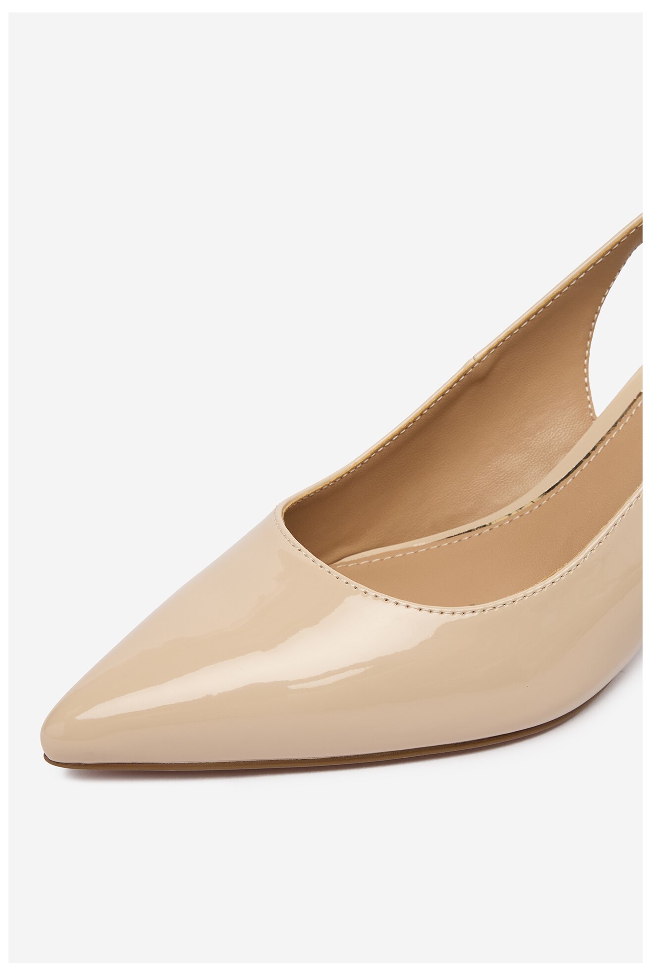 Körömcipő NINE WEST CEO-LP655163A-9 VILÁGOSBÉZS