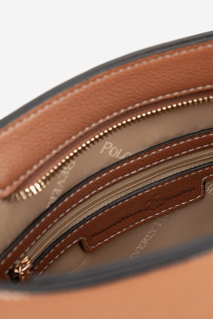 
                        Kézitáska Beverly Hills Polo Club CEO-BHPC-C-016-07 CAMEL - 5906751621714