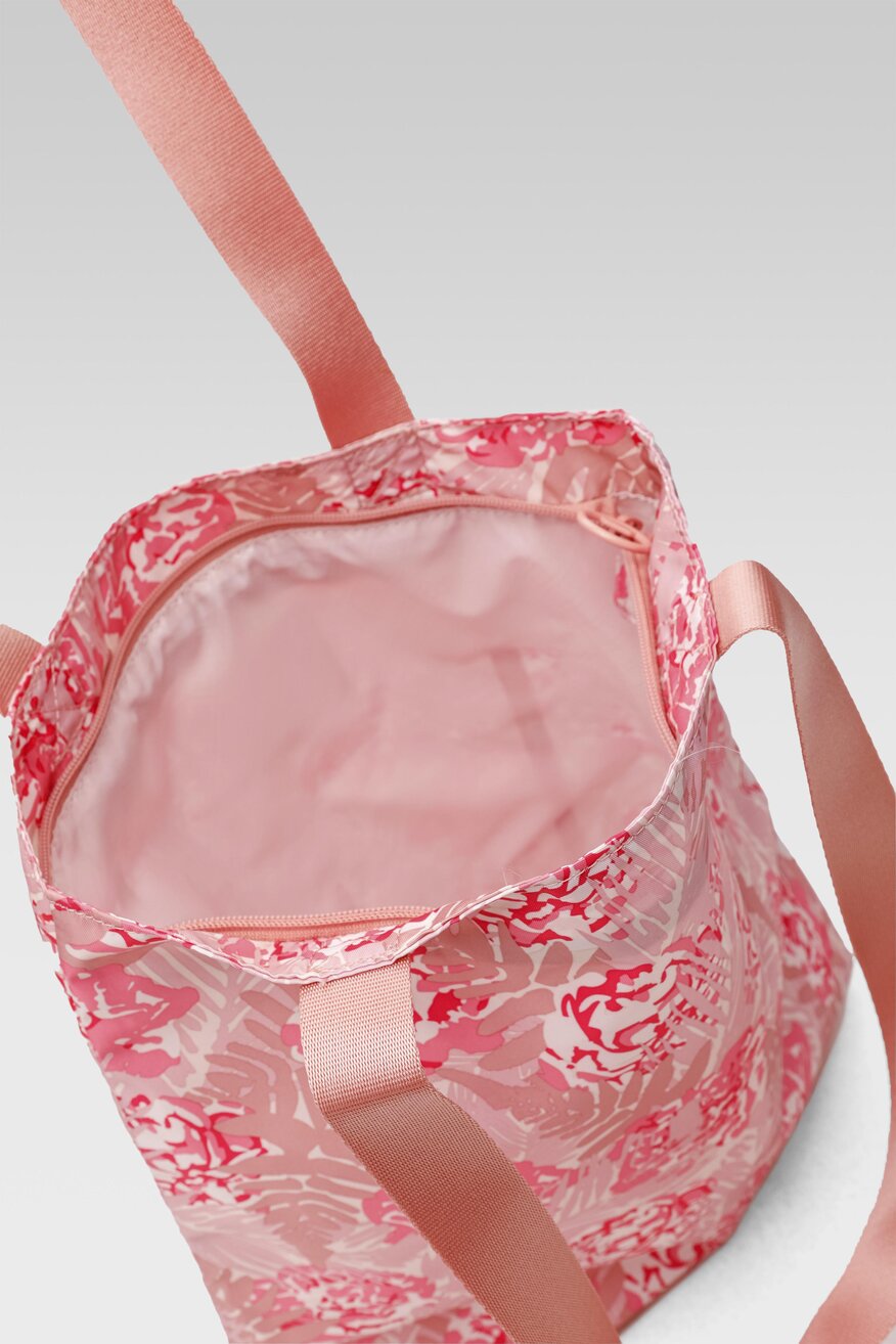 
                Puma - Torebka z printem różowa - 5904248625368