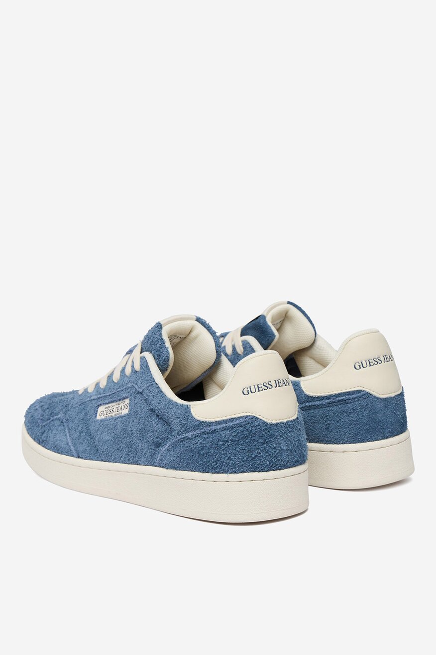 
                GUESS JEANS - Sneakersy skórzane - 5906751657331