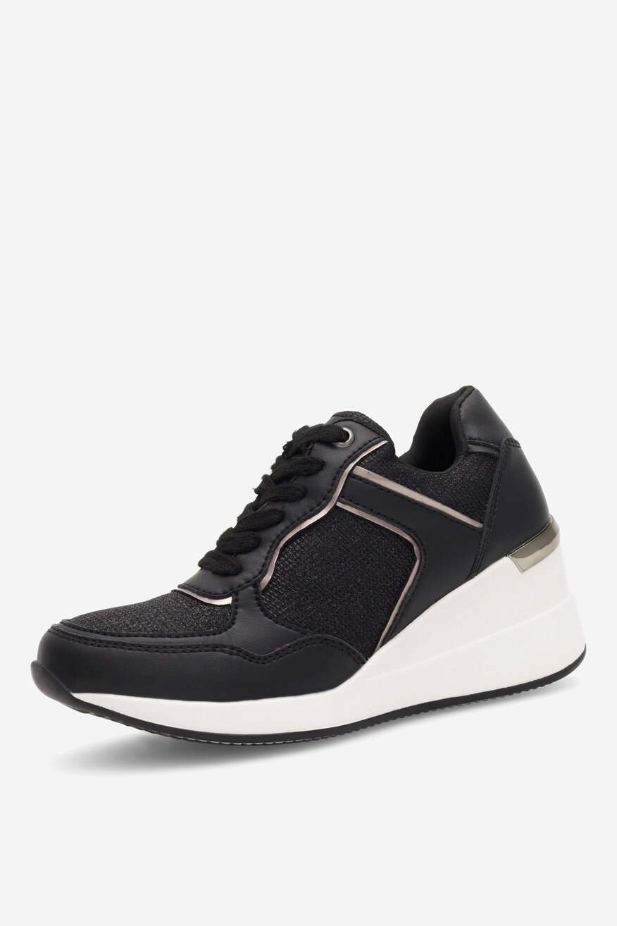 Clara Barson - Sneakersy na koturnie - 5905588023142