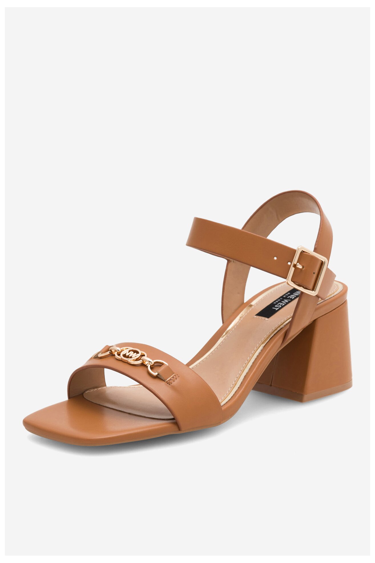 Sandały NINE WEST 123AL0553 Brązowy