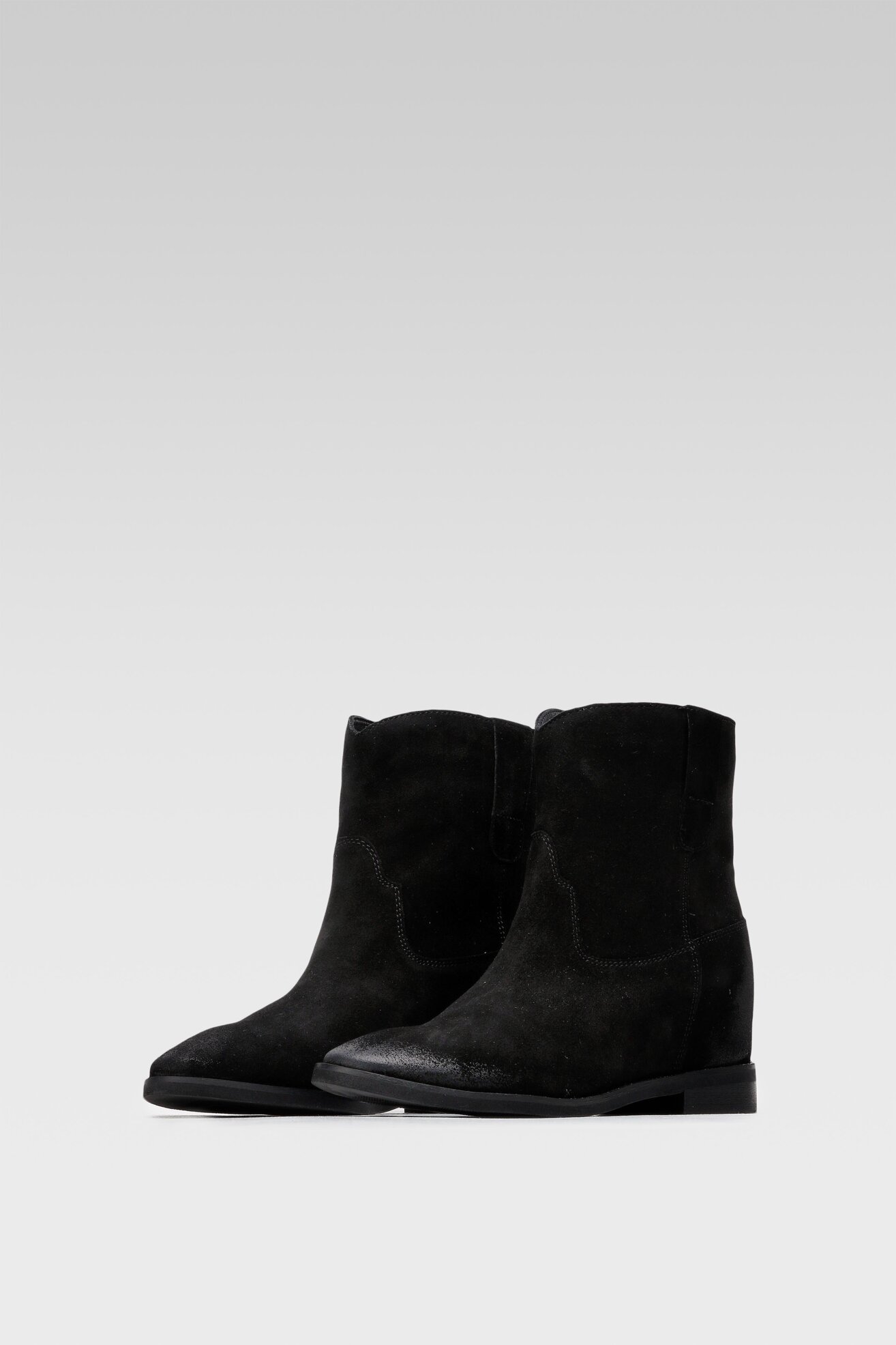 Botki Badura ALEGRA-01 Czarny